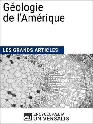 cover image of Géologie de l'Amérique